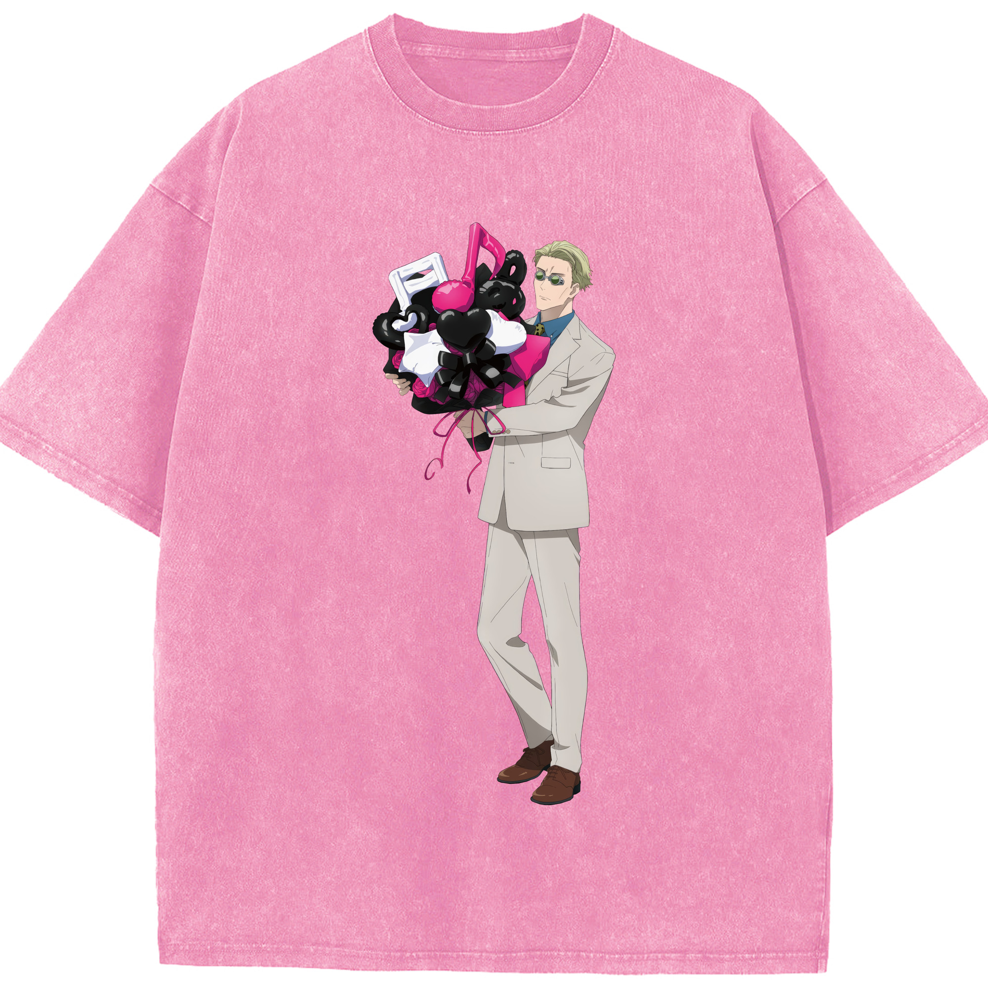 （画像用） 呪術廻戦 Jujutsu Kaisen 綿100% ヴィンテージ風 半袖Tシャツ（フロントプリント）